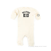Ballpark Kid (wd) - Baby Sleeper Little Mama Shirt Shop