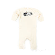 Dasiy - Babe - w/ Full Daisy on Back - Baby Sleeper Little Mama Shirt Shop