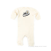 Daisy - Sis - w/ Full Daisy on Back - Baby Sleeper Little Mama Shirt Shop