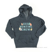 Egg Hunting Crew - Groovy w/ Eggs - Child HOODIE Little Mama Shirt Shop LLC