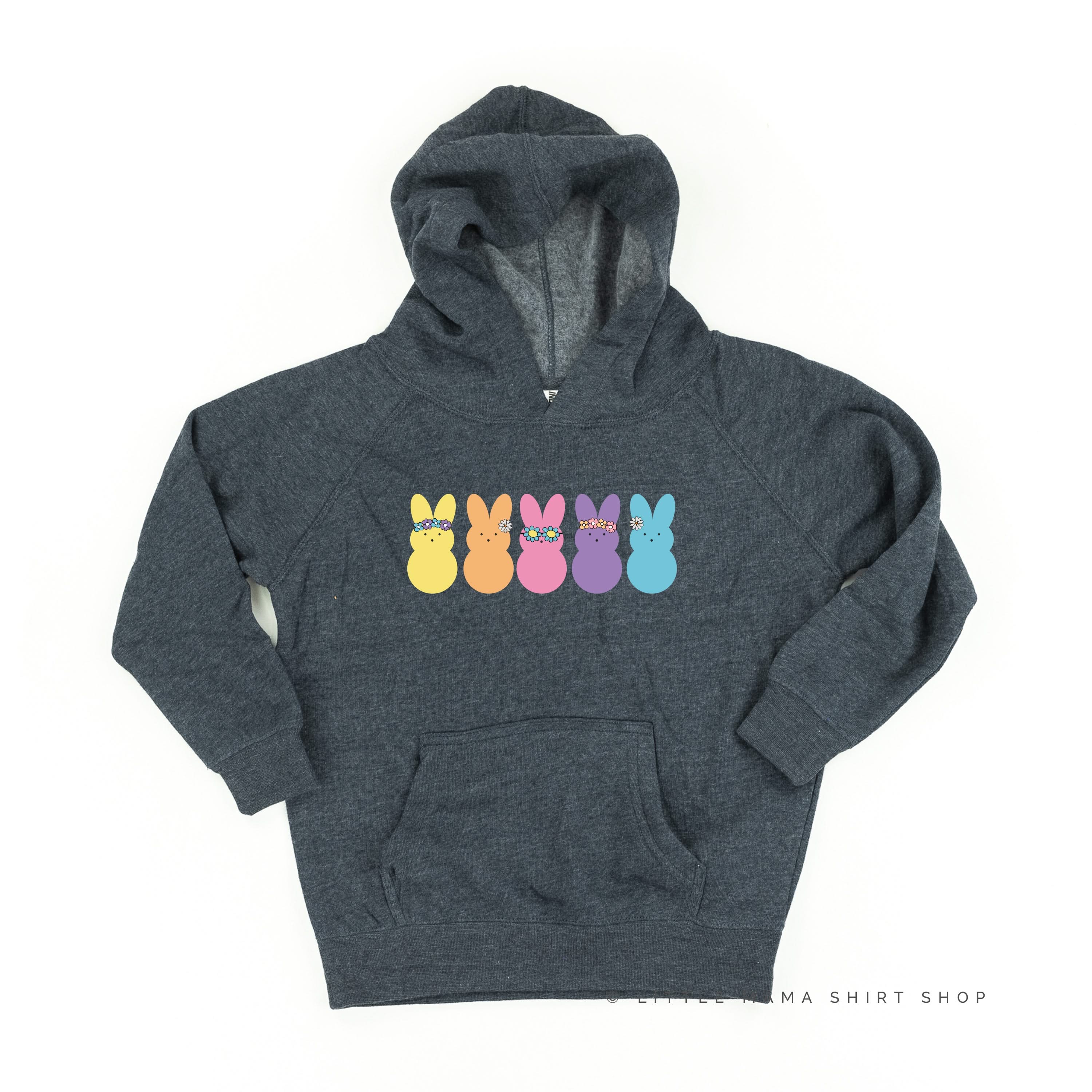 Floral Headband Neon Peeps - Child HOODIE Little Mama Shirt Shop LLC