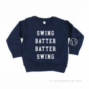 Swing Batter Batter Swing (wd) - Child Sweater Little Mama Shirt Shop