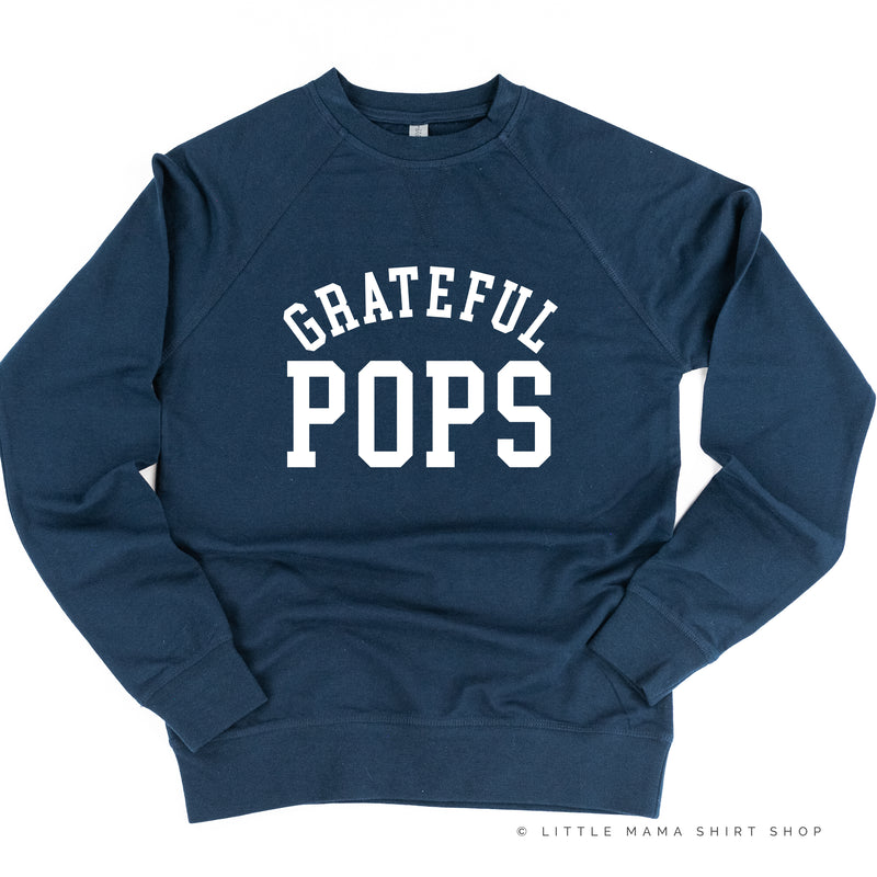 Grateful Pops - (Varsity) - Lightweight Pullover Sweater