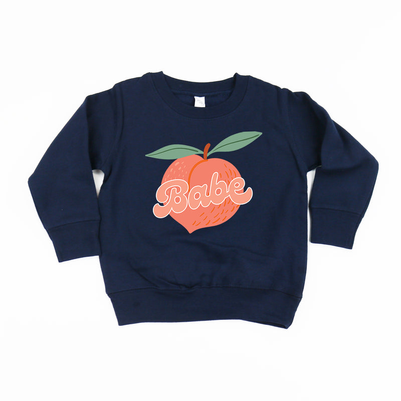 Peach - Babe - Child Sweater