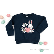 Vintage Love Bunny - Child Sweater Little Mama Shirt Shop