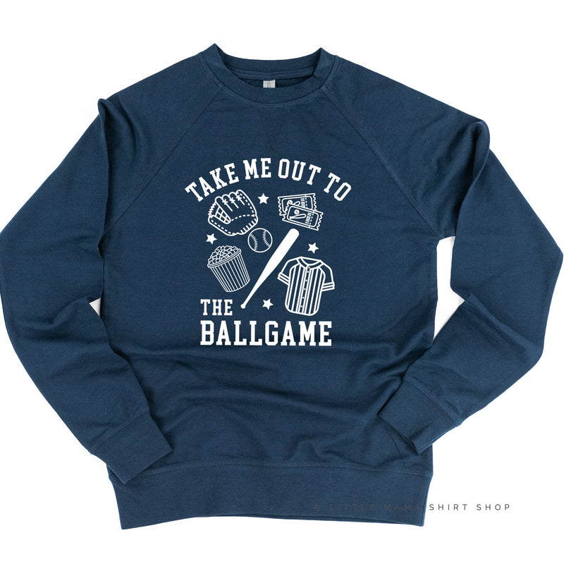 Take Me Out to the Ballgame - Lightweight Pullover Sweater