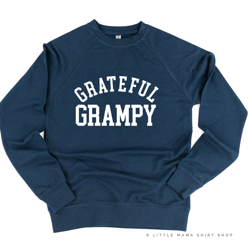 Grateful Grampy - (Varsity) - Lightweight Pullover Sweater