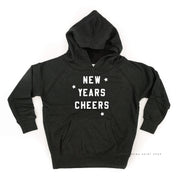 New Years Cheers - Block Font - Child HOODIE Little Mama Shirt Shop LLC