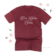 New Years Cheers - Stars/Script - Unisex Tee Little Mama Shirt Shop