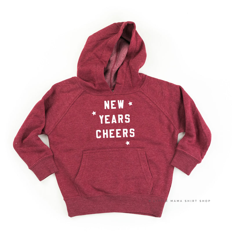 New Years Cheers - Block Font - Child HOODIE