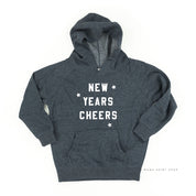New Years Cheers - Block Font - Child HOODIE Little Mama Shirt Shop LLC