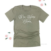 New Years Cheers - Stars/Script - Unisex Tee Little Mama Shirt Shop