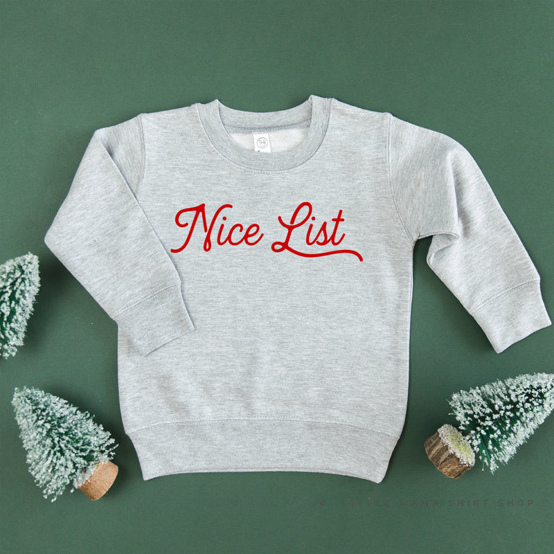 Nice List - Child Sweater