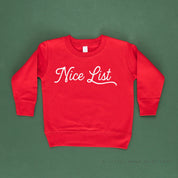 Nice List - Child Sweater Little Mama Shirt Shop