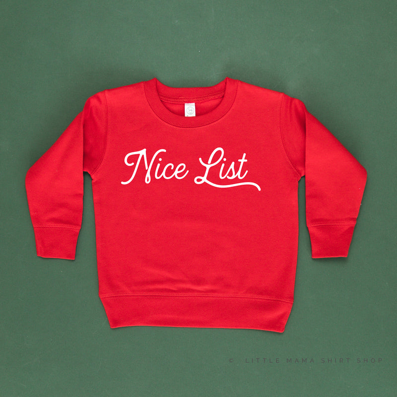 Nice List - Child Sweater