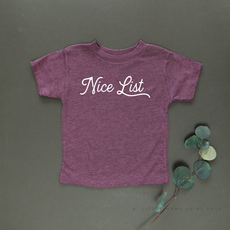 Nice List - Child Tee