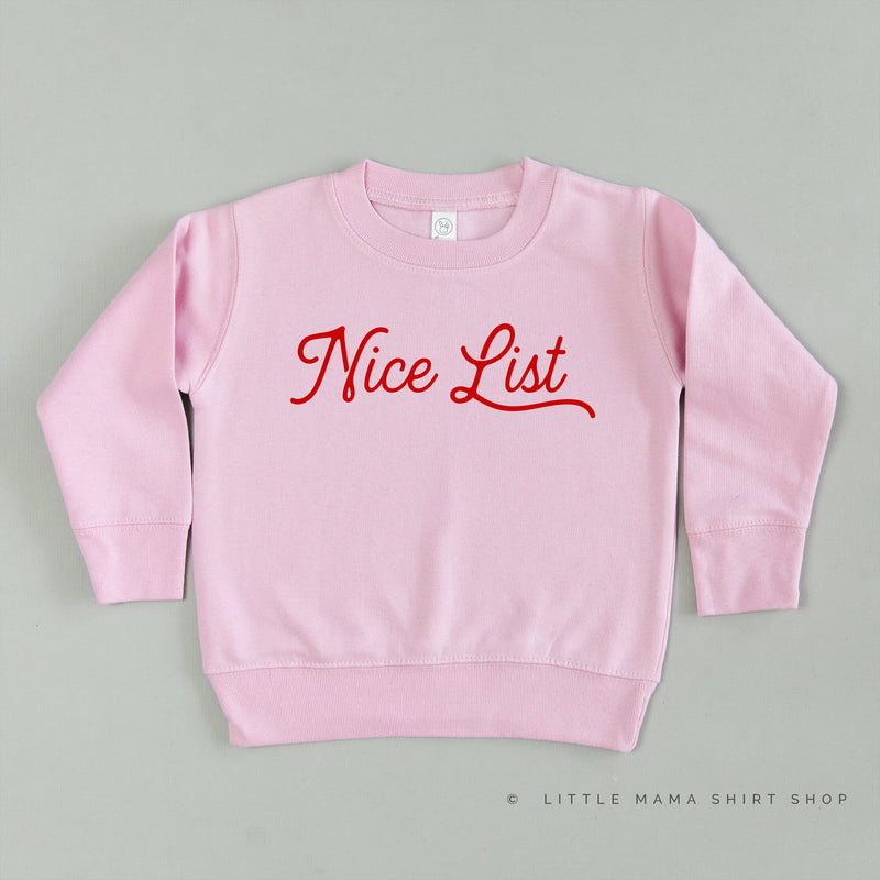 Nice List - Child Sweater