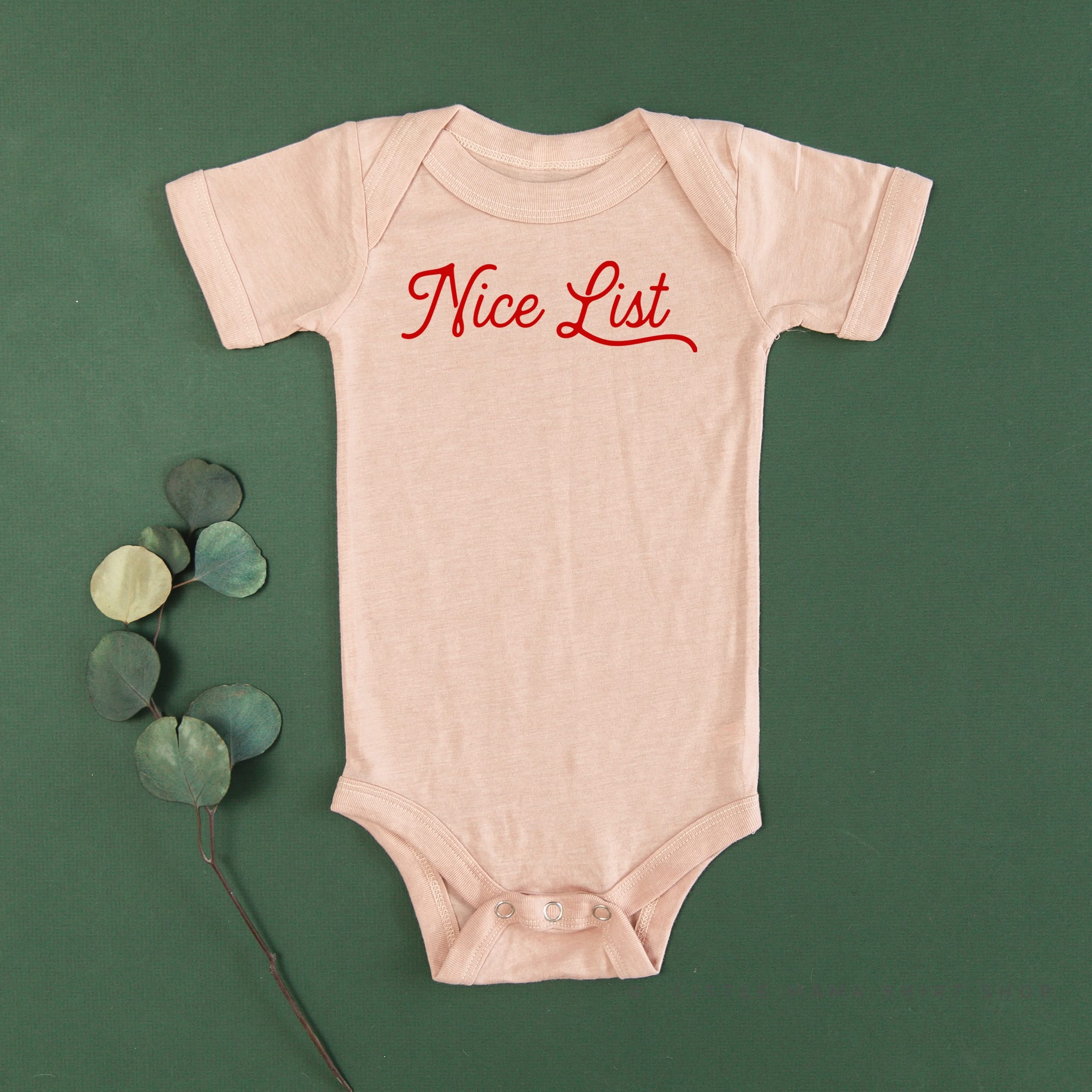 Nice List - Child Tee Little Mama Shirt Shop