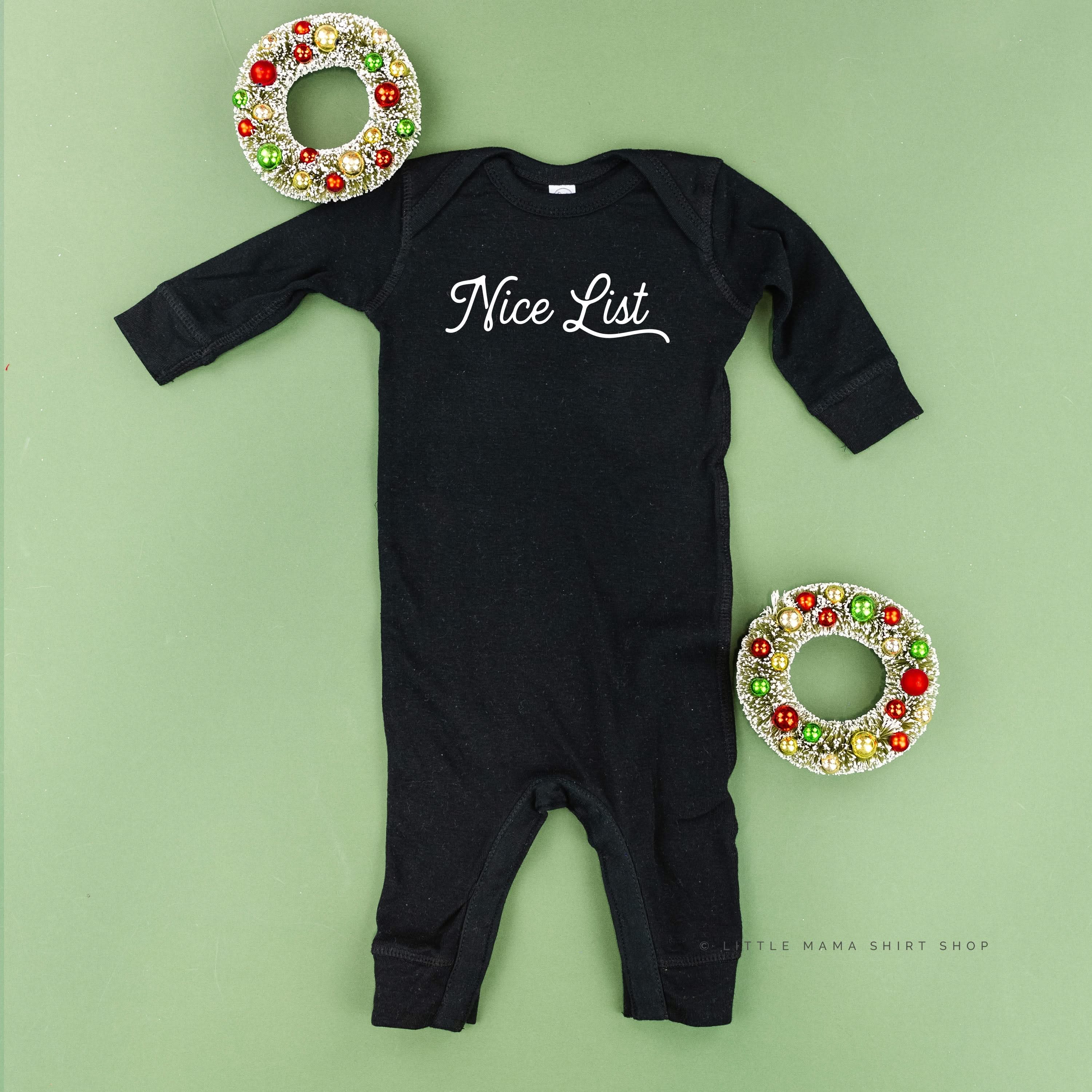 Nice List - Baby Sleeper Little Mama Shirt Shop