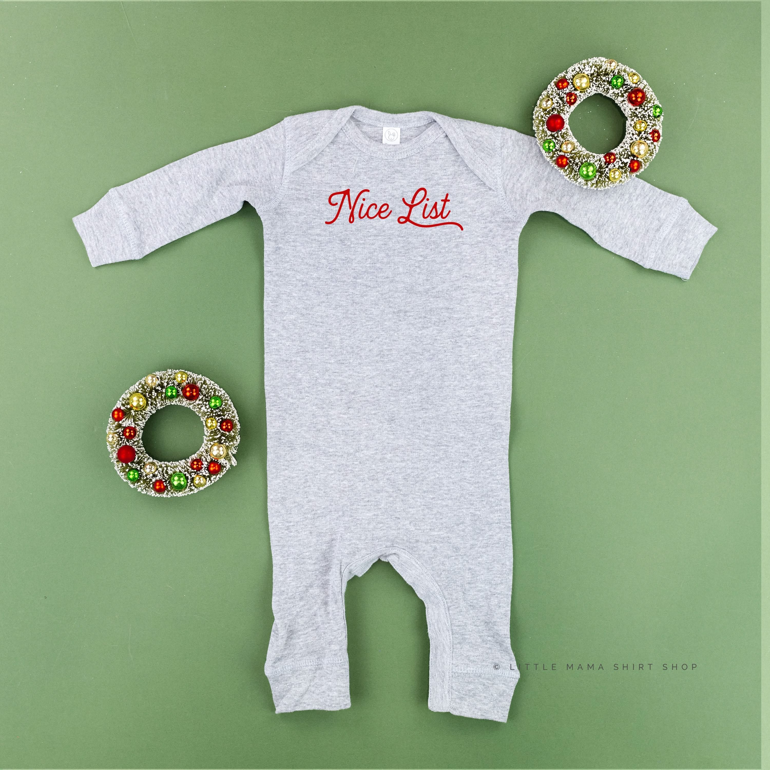 Nice List - Baby Sleeper Little Mama Shirt Shop