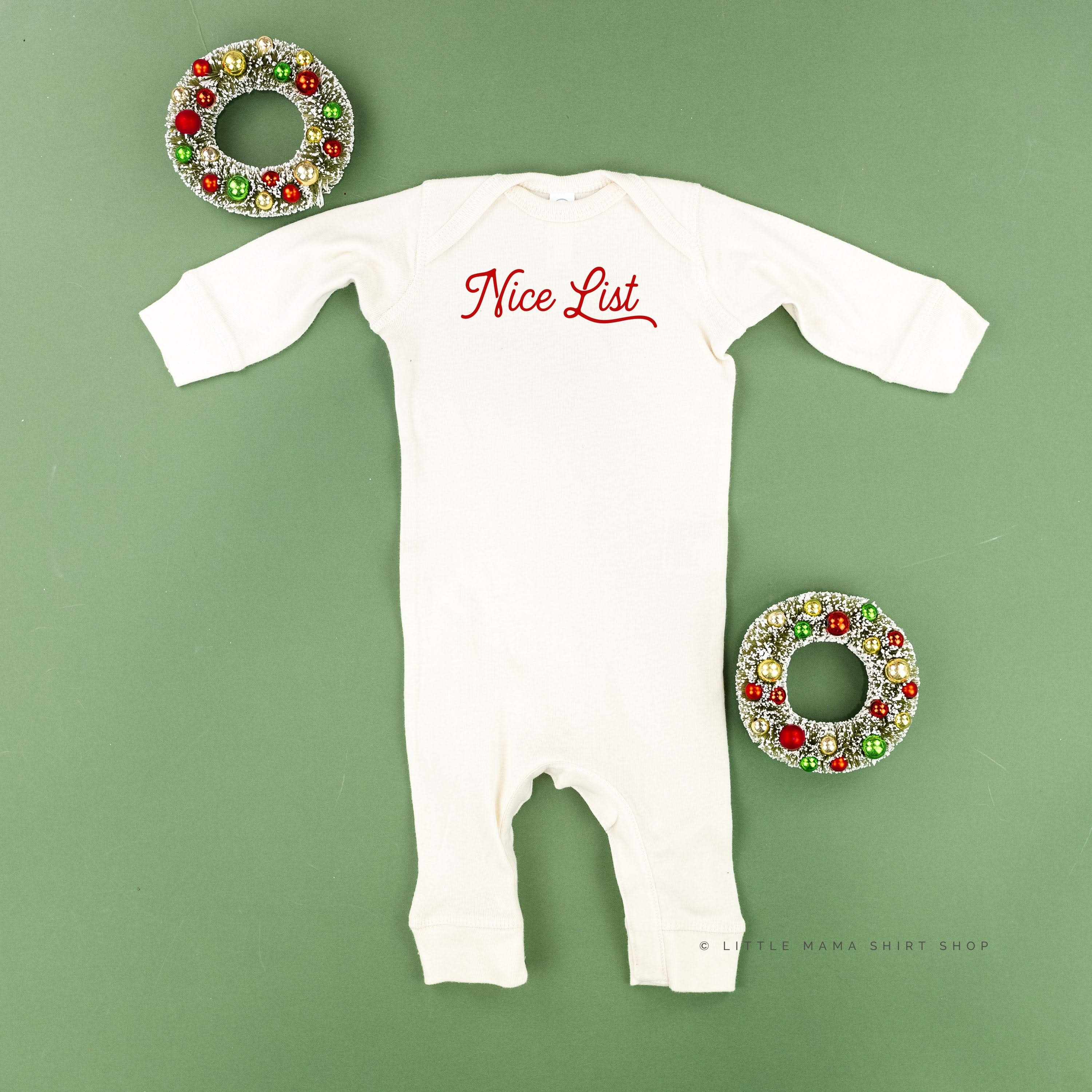 Nice List - Baby Sleeper Little Mama Shirt Shop