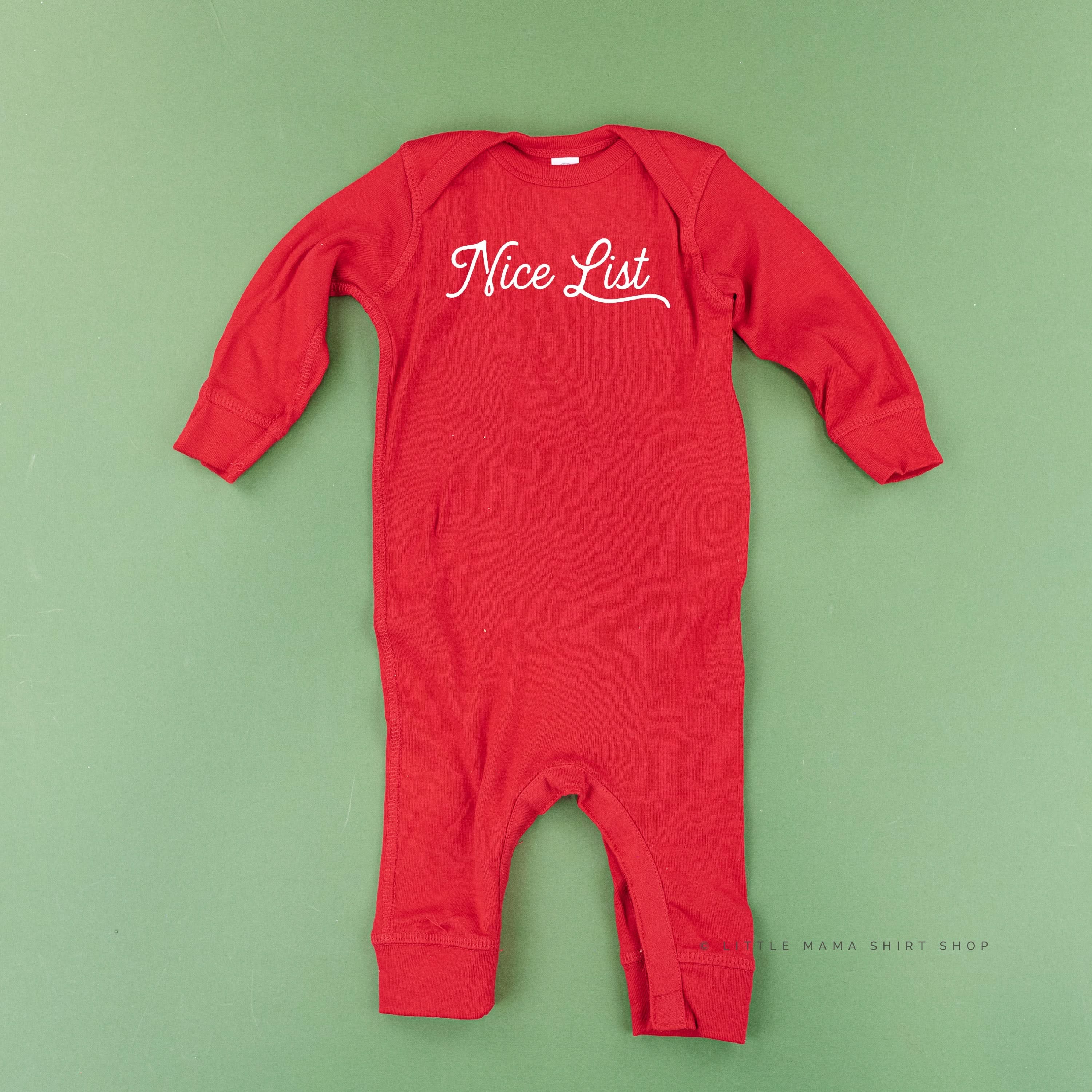 Nice List - Baby Sleeper Little Mama Shirt Shop