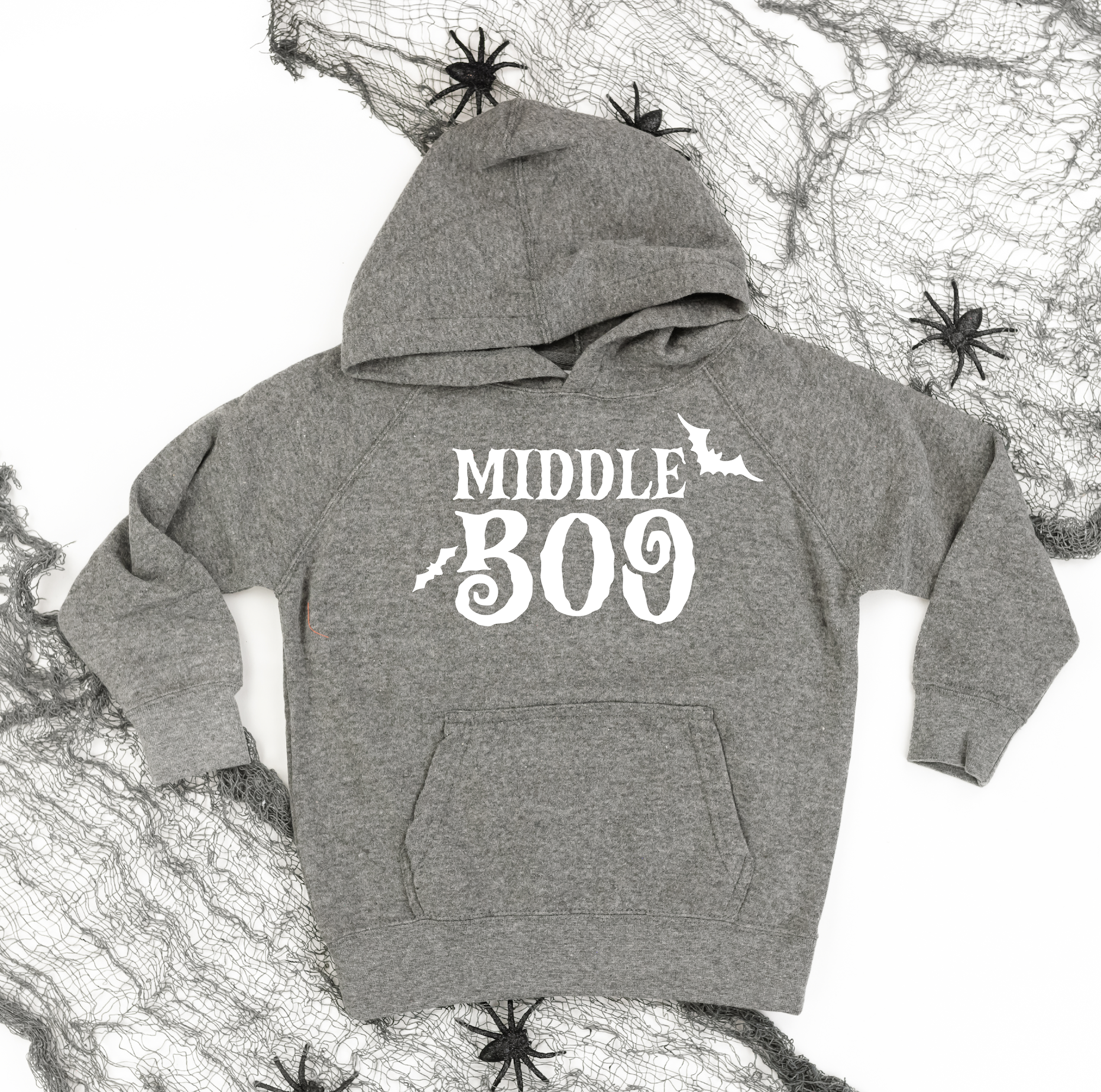 Middle Boo (Bats) - Child Hoodie