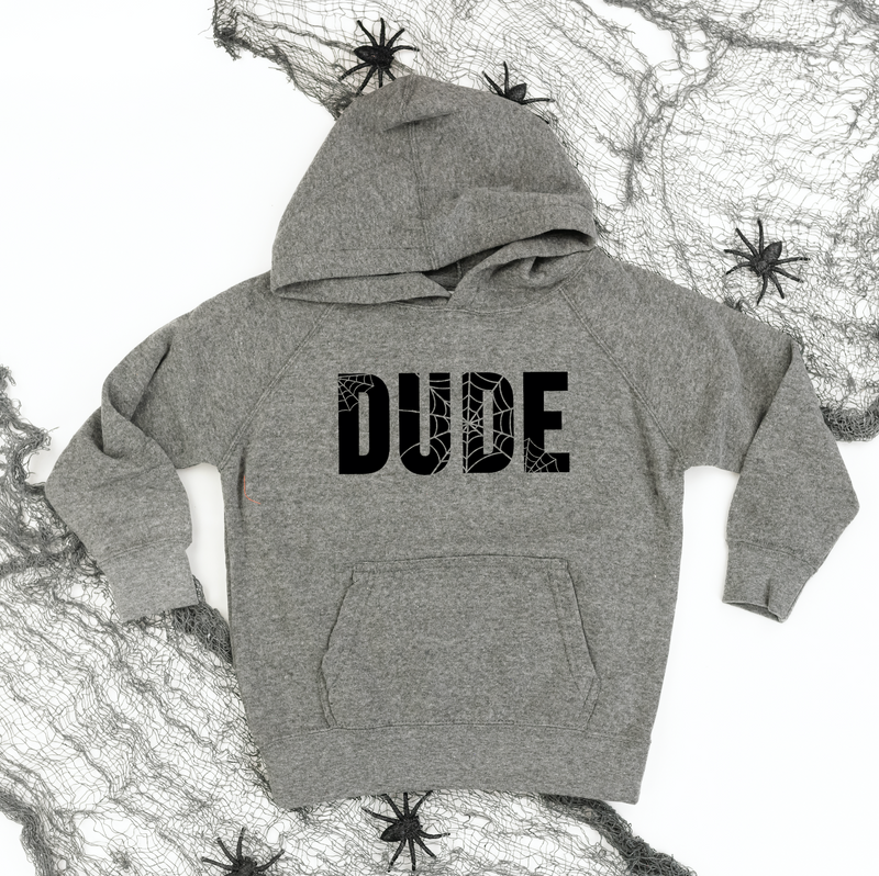 DUDE (Spider Web) - Child Hoodie