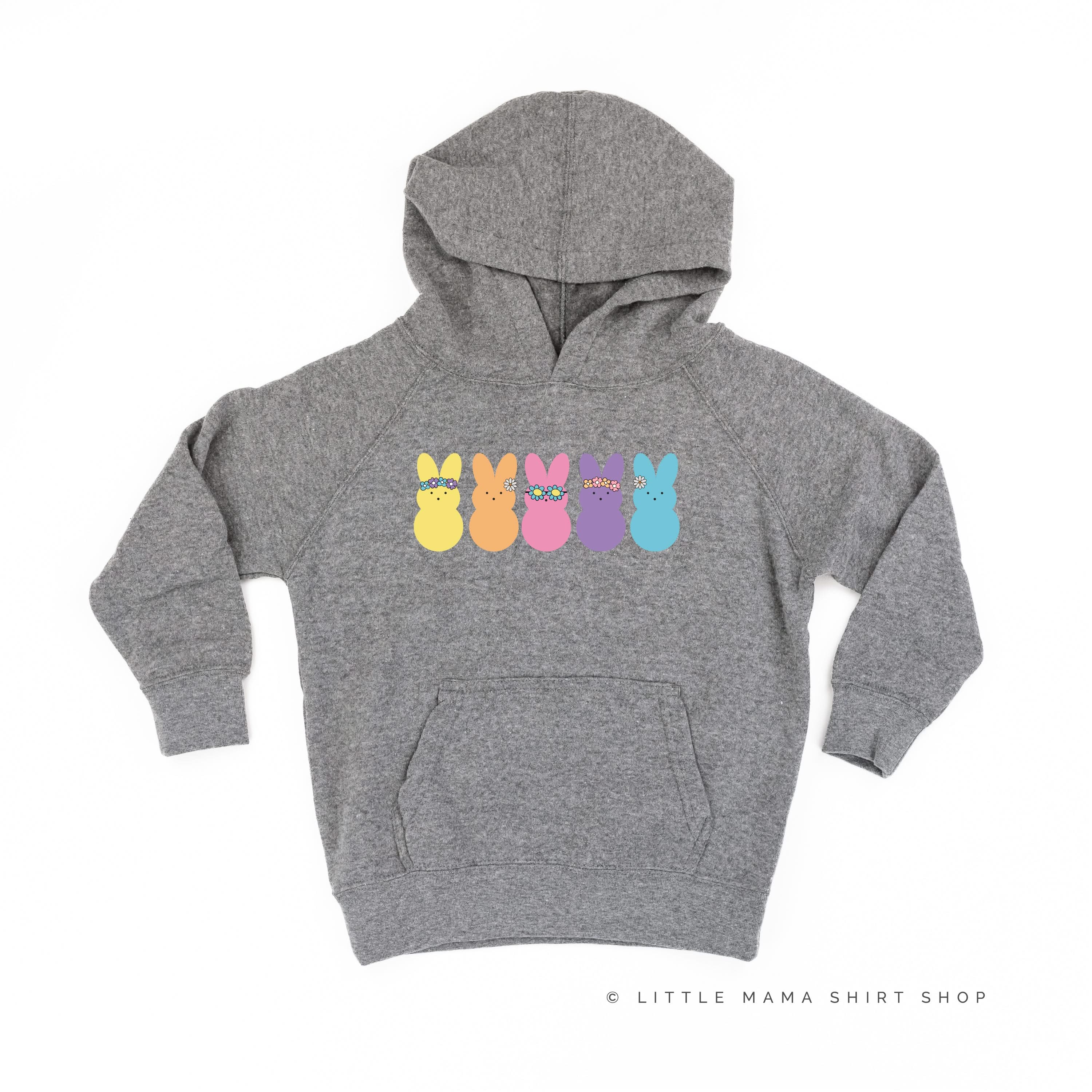 Floral Headband Neon Peeps - Child HOODIE Little Mama Shirt Shop LLC