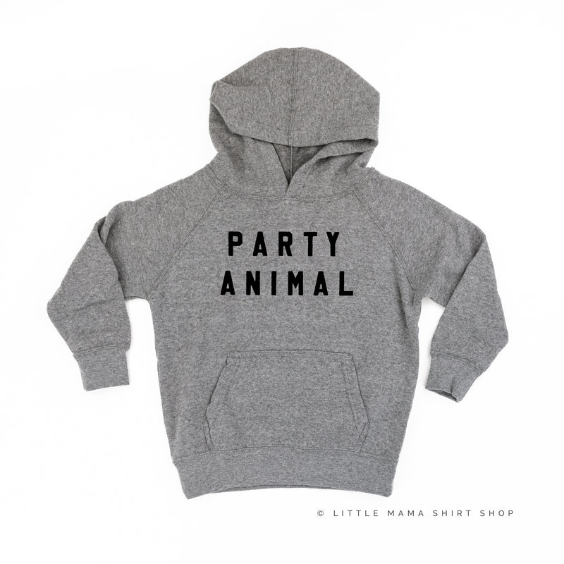 Party Animal - Block Font - Child Hoodie