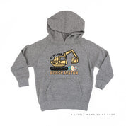 Eggscavator - Child HOODIE Little Mama Shirt Shop LLC