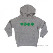 4 Shamrocks - Have a Lucky Day (f&b) - Child HOODIE Little Mama Shirt Shop