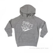 Play Like A Girl - Child HOODIE Little Mama Shirt Shop LLC