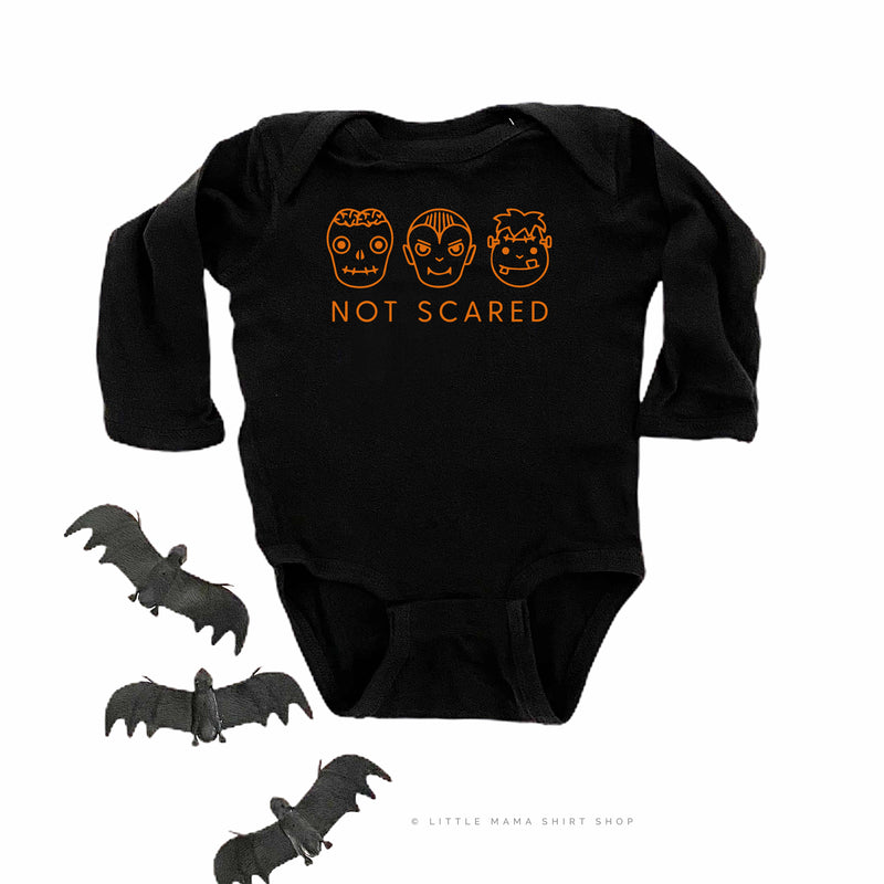 NOT SCARED - Long Sleeve Child Shirt