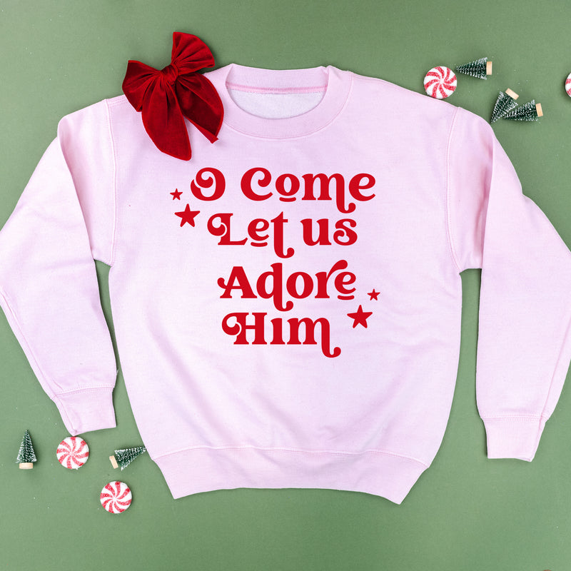 O Come Let Us Adore Him - Child Sweater