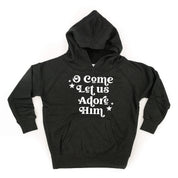 O Come Let Us Adore Him - Child HOODIE Little Mama Shirt Shop LLC