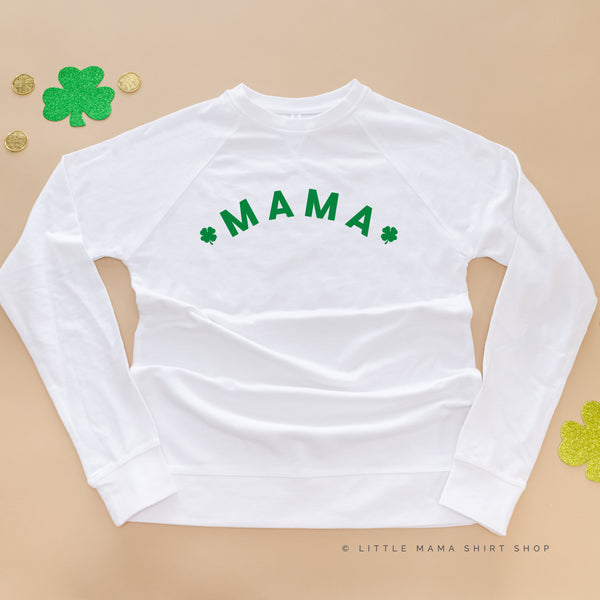 MAMA (Two Shamrocks) - Lightweight Pullover Sweater