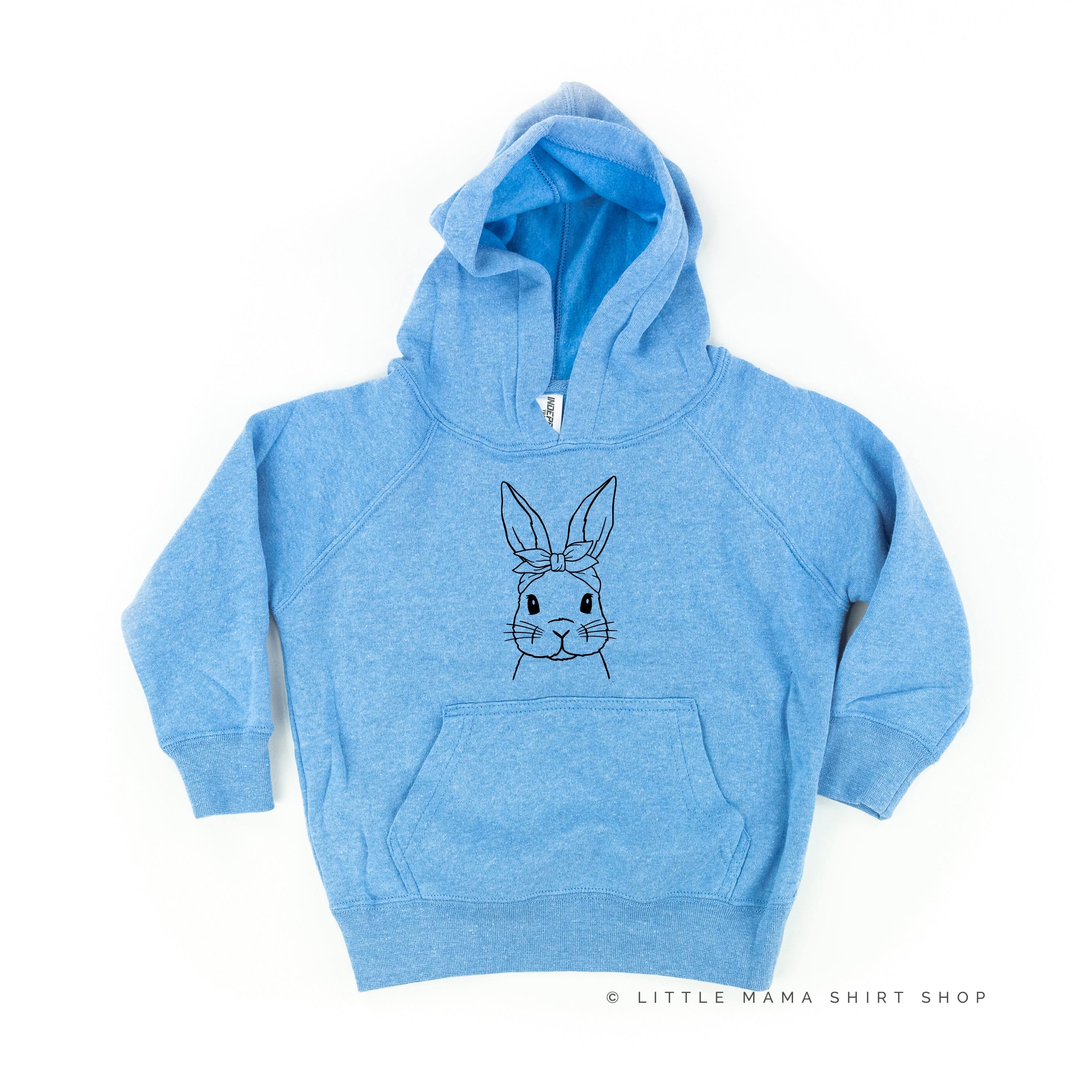 Sassy Bunny - Child HOODIE Little Mama Shirt Shop LLC