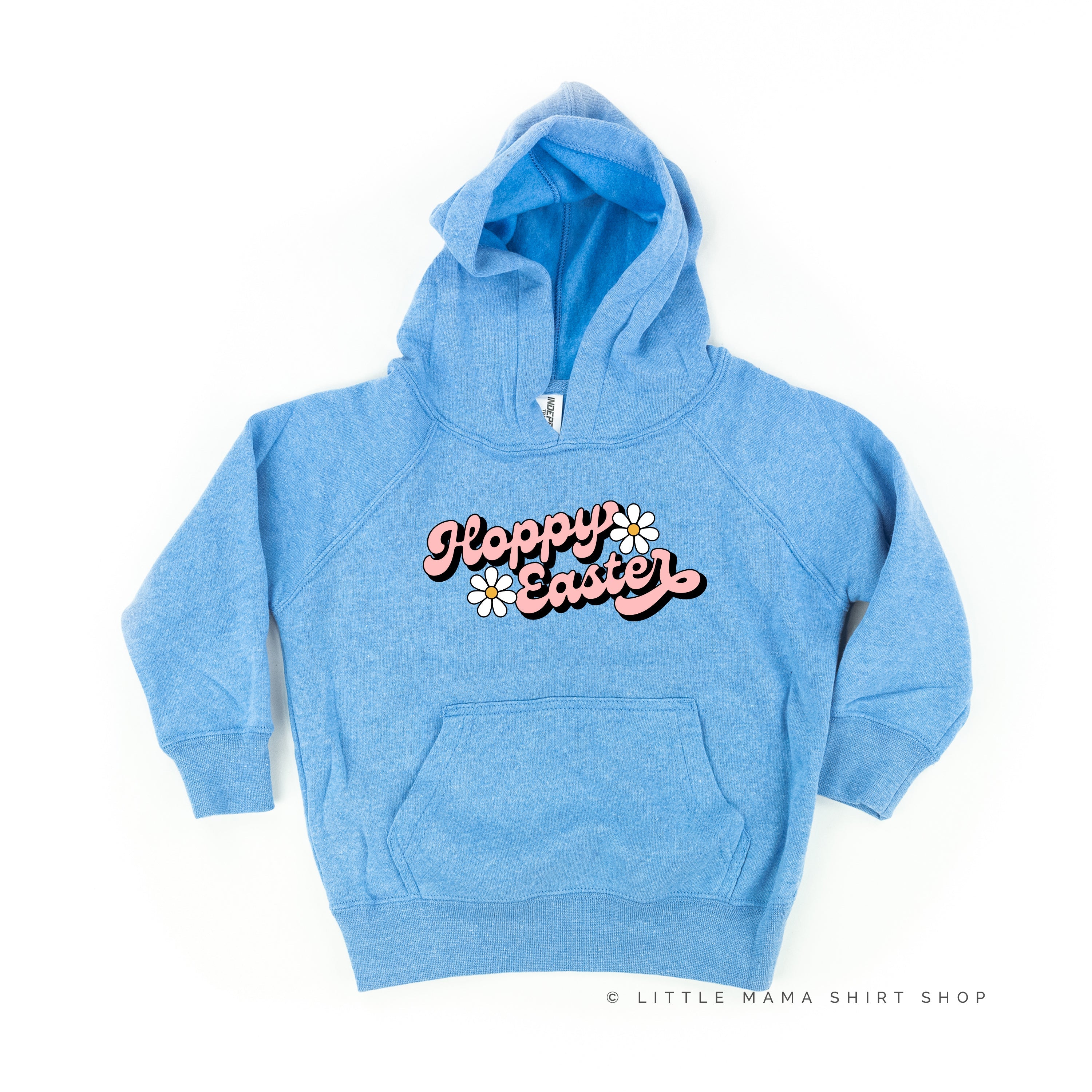 Hoppy Easter - Daisies - Child HOODIE Little Mama Shirt Shop LLC