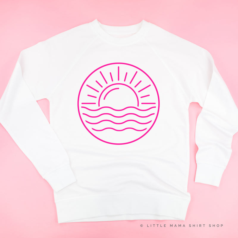 OCEAN SUNSET - Lightweight Pullover Sweater