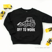 OFF TO WORK - Child Sweater Little Mama Shirt Shop