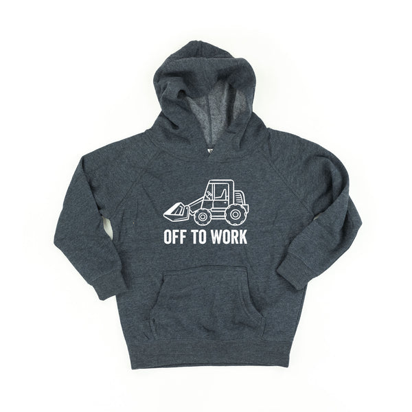 OFF TO WORK - CHILD HOODIE