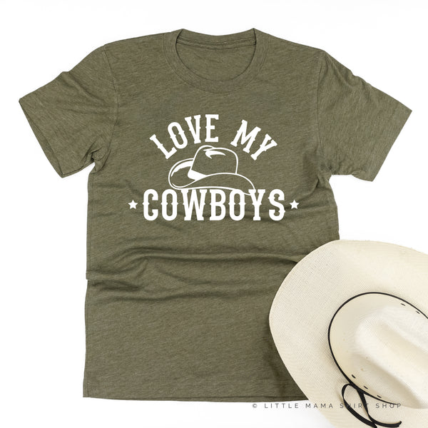 Love My Cowboys - Plural - Unisex Tee