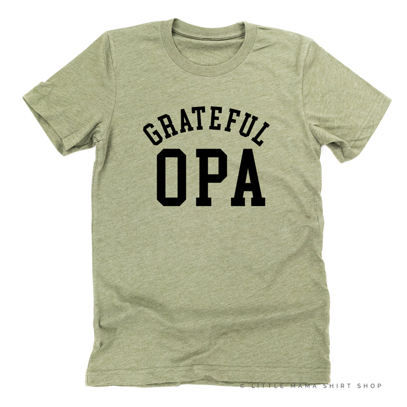 Grateful Opa - (Varsity) - Unisex Tee