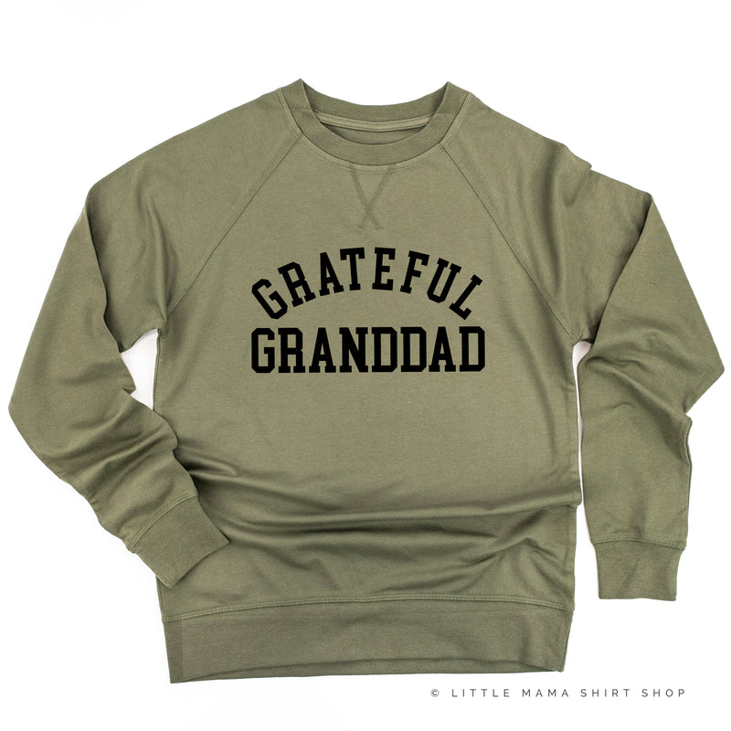 Grateful Granddad - (Varsity) - Lightweight Pullover Sweater