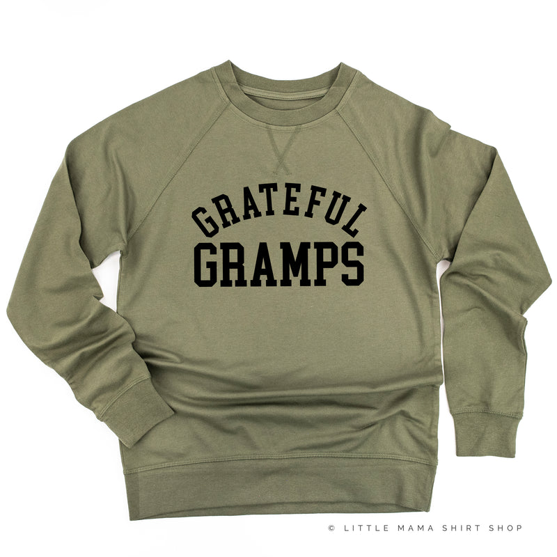 Grateful Gramps - (Varsity) - Lightweight Pullover Sweater