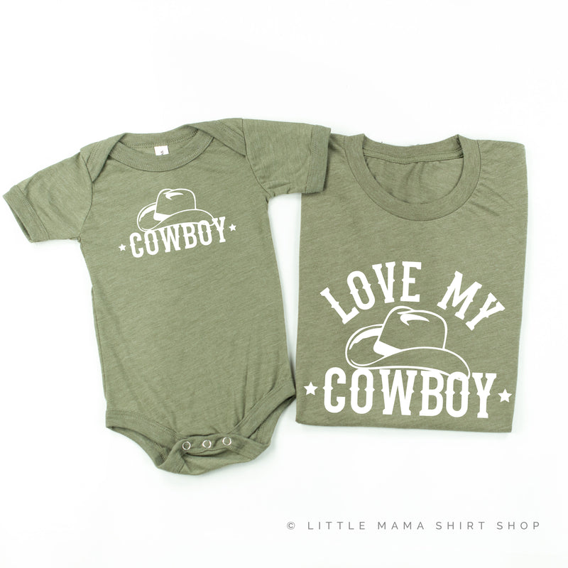 Love My Cowboy / Cowboy - Set of 2 Shirts