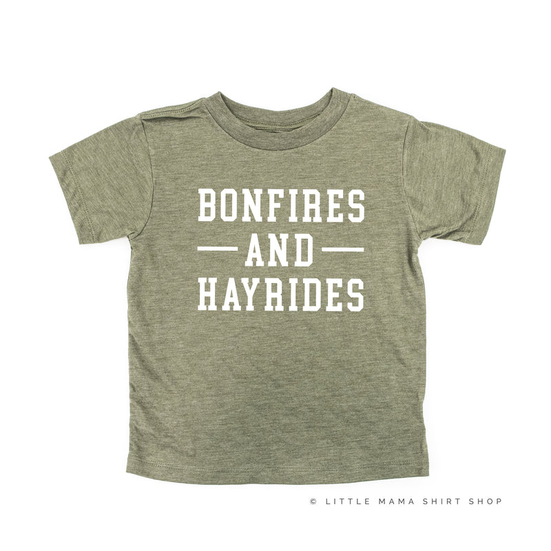 BONFIRES AND HAYRIDES - Short Sleeve Child Shirt