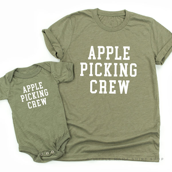 APPLE PICKING CREW - Set of 2 Shirts