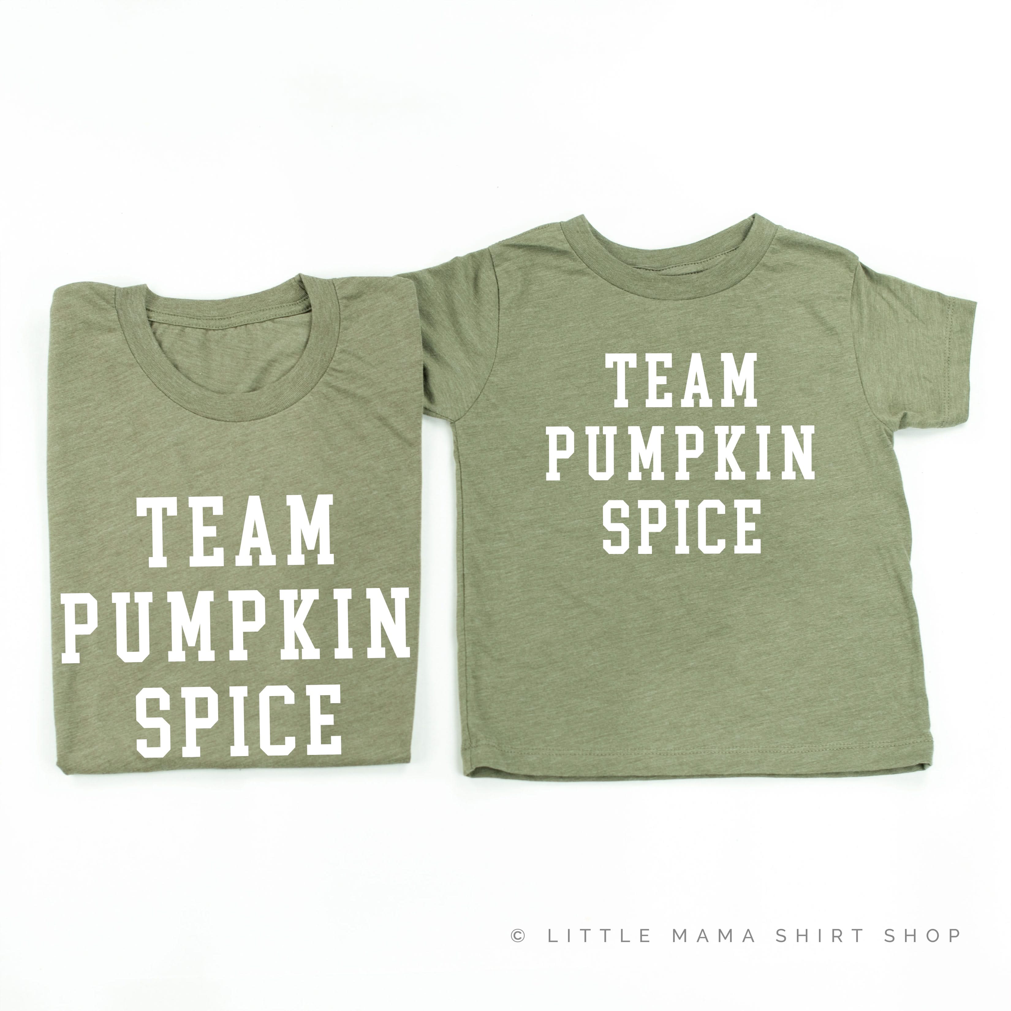 Team Pumpkin Spice - Set of 2 Matching Tees